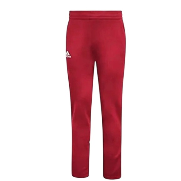NWT ADIDAS UNDER THE CITY LIGHTS Warm Up Red White Sweatpants - Picture 4 of 14